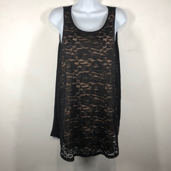 Apt. 9 Tops - APT 9 black lace tank size large
